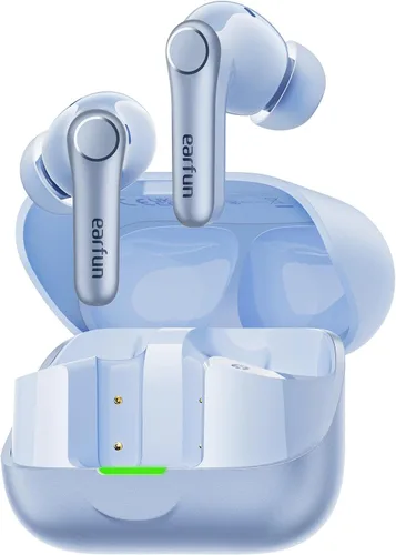 Miniatura 11 de EarFun Air Pro 4+ Auriculares inalámbricos con cancelación de ruido adaptativa, Qualcomm aptX sin pérdida, controladores duales, auriculares de Negro