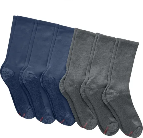 Miniatura 13 de Hanes Calcetines acolchados Max para hombre, absorben la humedad con control de olores, paquete múltiple