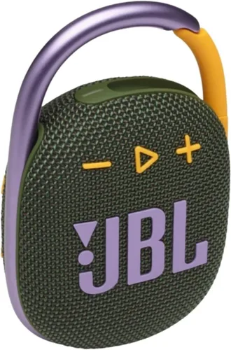 Miniatura 5 de JBL Paquete de altavoces Bluetooth portátil Clip 4 con bolsa de transporte protectora CCI Deluxe (verde)