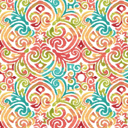 Miniatura 3 de Sorra Home Cojín de banco Boho, 60 x 19 x 3, rojo