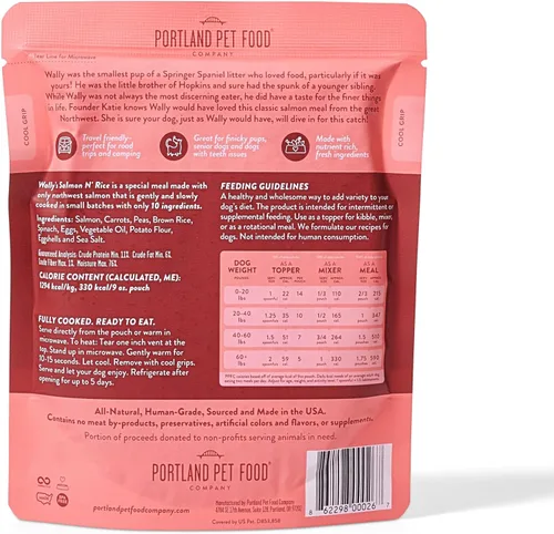 Miniatura 8 de Empresa de Comida para Perros Portland Paquetes Frescos de Comida para Perros - Aditivos Húmedos de Grado Humano y Mezcladores - Para Cachorros