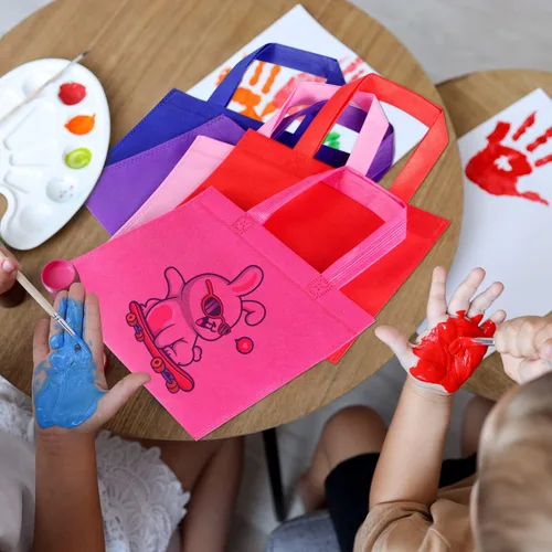 Miniatura 7 de SPERPAND 30 bolsas de regalo pequeñas con asas, bolsa de regalo de vacaciones, bolsas de regalo de fiesta, bolsas de regalos para niños, cumpleaños