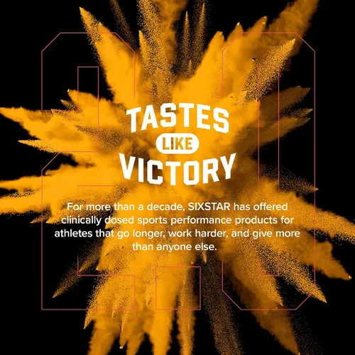 Miniatura 7 de Six Star Explosión preentrenamiento, melocotón y mango (30 porciones) - Suplemento energético en polvo para preentrenamiento para hombres y mujeres