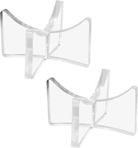 Miniatura 6 de Soportes acrílicos para pelotas de béisbol para exhibición de recuerdos, exhibición de sóftbol, soporte para tenis (4.99x2.79 cm; 1.97x1.1 pulg.)