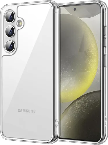 Miniatura 30 de JETech Funda para Samsung Galaxy S24 5G, Protector de Parachoques Antiamarilleamiento y Antiarañazos, Carcasa Rígida de PC (Negro)