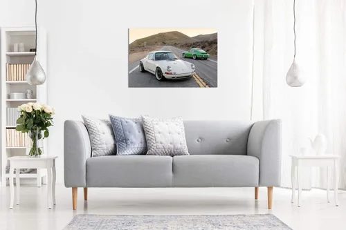 Miniatura 4 de Porsche Singer 911 - Lienzo decorativo para pared, 30 x 20 pulgadas