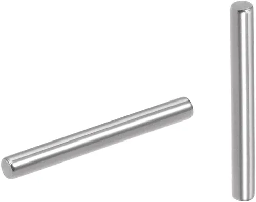 Miniatura 14 de uxcell 100 clavijas de acero inoxidable 304 de 0.059 in x 0.472 in, estantes de soporte, color plateado