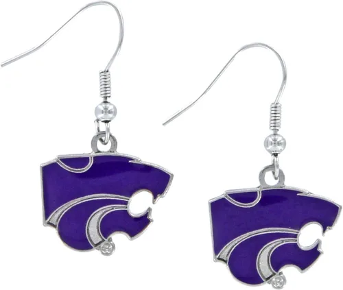 Miniatura 9 de aminco NCAA Pendientes colgantes con logo de la NCAA para adultos unisex