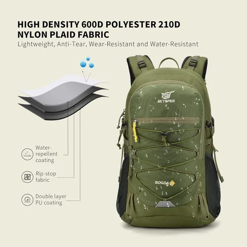 Miniatura 2 de SKYSPER Mochila de Senderismo para Hombres y Mujeres, Mochila de Viaje de 35L Impermeable Mochila de Camping Mochila Ligera para Exteriores Mochila