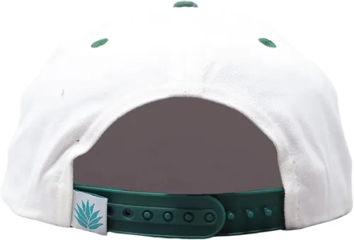 Miniatura 7 de Sendero Provisions Co. Cowboys Don't Cry - Gorra ajustable con diseño bordado (blanco/verde) - Talla única, Blanco