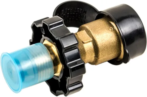 Adaptador universal de tanque de propano que convierte POL a QCC1 / Tipo 1, POL a conector de propano QCC