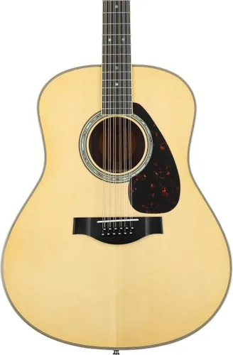 Miniatura 2 de Yamaha L-Series LL16 - Guitarra acústica eléctrica de 12 cuerdas con bolsa de concierto, color natural