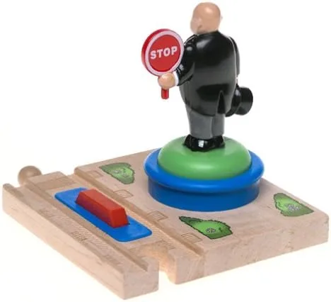 Miniatura 2 de Thomas Wooden Railway Sir Topham - Sombrero de parada automática