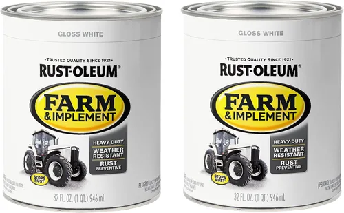 Miniatura 55 de Rust-Oleum 280131-6PK Pintura en aerosol para granjas e implementos, 12 onzas líquidas, color azul Ford, paquete de 6 Ford azul