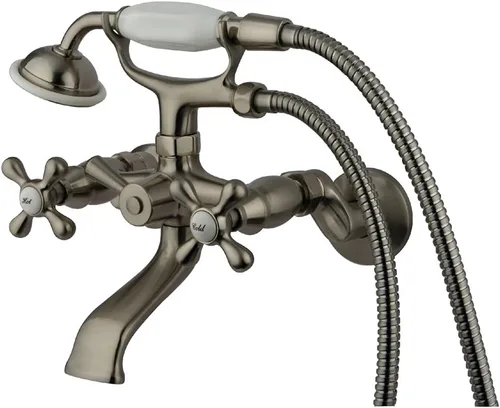 Miniatura 11 de Kingston Brass KS265 Clawfoot canilla para la bañera, KS265PB Latón pulido