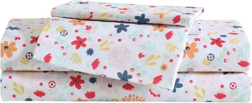 Miniatura 10 de Eddie Bauer Juego de sábanas para niños tamaño individual XL, ropa de cama de microfibra ultrasuave con sábana bajera totalmente elástica, juego