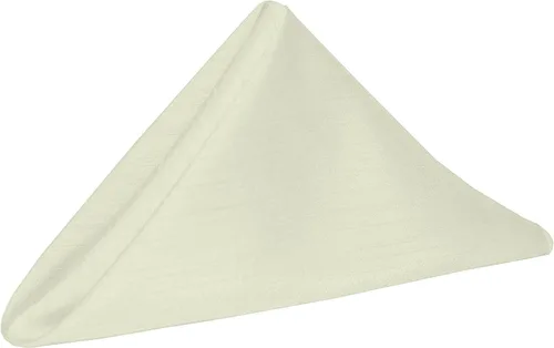 Miniatura 29 de Ultimate Textile Holiday Red Reversible Shantung Satin Cloth Dinner Napkins - 20" x 20" (Set of 24) Washable Polyester Cloth Napkins with Serged