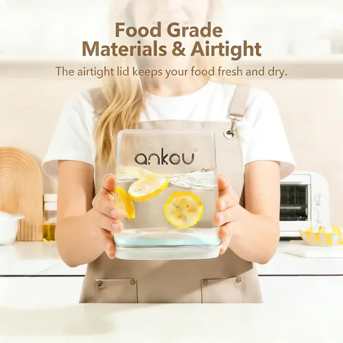 Miniatura 4 de Ankou Contenedor de almacenamiento de alimentos para perros (2.8 cuartos de galón)