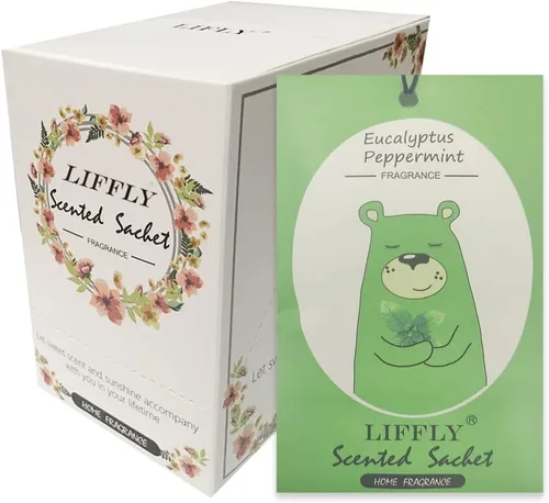 Miniatura 14 de 13 sobres perfumados para cajones y armarios, ambientador para el hogar, bolsita de fragancia en total, 14 paquetes de caja de regalo