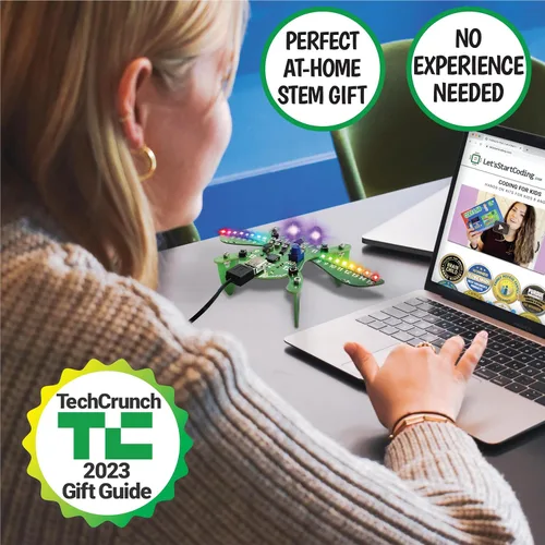 Miniatura 3 de Buzz The Code Bug - Juguete de codificación y STEM para niños de 8 a 12 años de Let's Start Coding - Diseñado en los Estados Unidos - Gran regalo