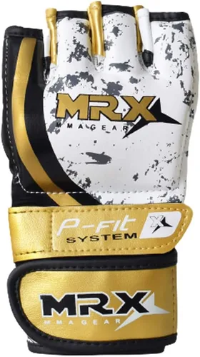 Miniatura 5 de MRX MMA Guantes de boxeo para hombres y mujeres Guantes de kickboxing con palmas abiertas Guantes de agarre para saco de boxeo Guantes de boxeo