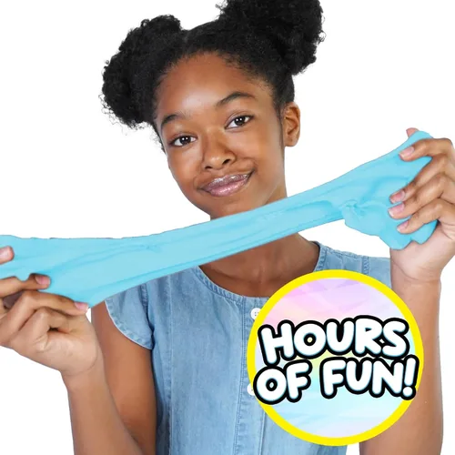 Miniatura 6 de Compound Kings Tarro individual de slime de mantequilla de frambuesa azul, relleno de calcetín para niños y niñas, regalo divertido sensorial