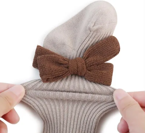 Miniatura 2 de Medias de algodón para bebés y niñas pequeñas, leggings de punto trenzado, sin costuras, paquete de 3 pantimedias para bebés de 2 a 7 años