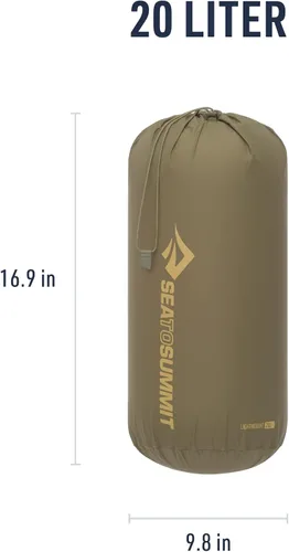 Miniatura 6 de Sea to Summit Saco Ligero para Objetos, Almacenamiento Duradero para Exteriores y Viajes Verde oliva