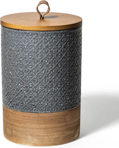 Miniatura 10 de Miamolo Botes de cerámica para café Contenedores de cocina para almacenamiento de alimentos para especias, azúcar, bolsas de té, botes apilables