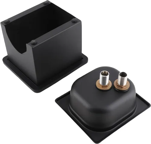 Miniatura 6 de Jarra de acero inoxidable Enjuagadora de apertura Fregadero de cocina Lavadora automática de vasos de vidrio para Hotel Bar Café Taza de té