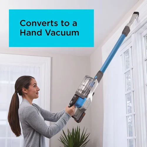 Miniatura 8 de Black+Decker Aspiradora inalámbrica, Powerseries Extreme, Aspiradora de palo recargable, cabezal intercambiable con accesorio para hendiduras