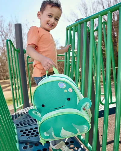 Miniatura 56 de Skip Hop - Mochila para preescolar, colección Zoo, para niños pequeños de 3 a 4 años, diseño de llama