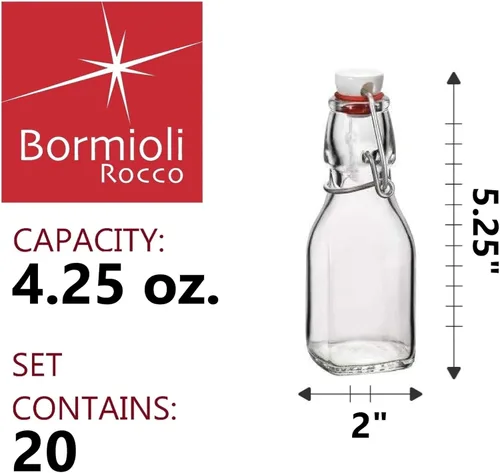 Miniatura 2 de Bormioli Rocco – Botella de Swing de 12.5CL (4.25 onzas) - Transparente