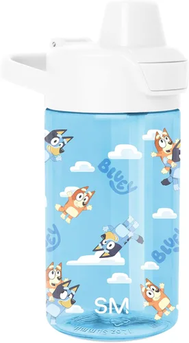 Miniatura 51 de Simple Modern Marvel Spiderman - Botella de agua Summit de plástico Tritan para niños, taza sin BPA de 12 onzas con tapa cubierta con popote a