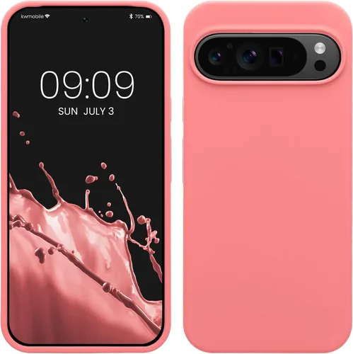 Miniatura 191 de kwmobile Funda Compatible con Google Pixel 6 Pro - Funda de Teléfono de Silicona TPU con Acabado Suave - Azul Caribe