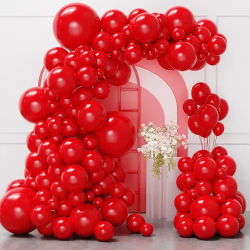 Miniatura 12 de Kit de arco de globos azules y plateados, 129 globos azul marino metálico de diferentes tamaños para decoraciones de fiestas de cumpleaños