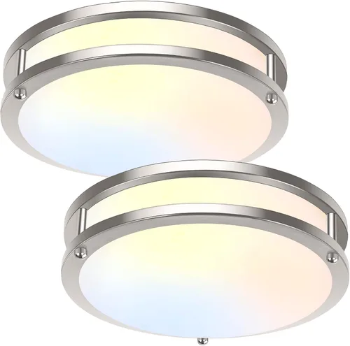 Miniatura 22 de Lámpara de techo LED de montaje empotrado de 36 W, lámpara de techo LED de 13 pulgadas 3600 LM, lámpara de techo moderna 2700 K/3000 K/4000 K/5000