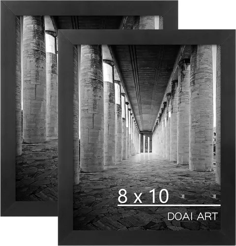 Miniatura 28 de DOAI ART Marco de póster de 16 x 20 pulgadas, paquete de 2 marcos de fotos de roble y veta de madera de 16 x 20 pulgadas para montaje en pared