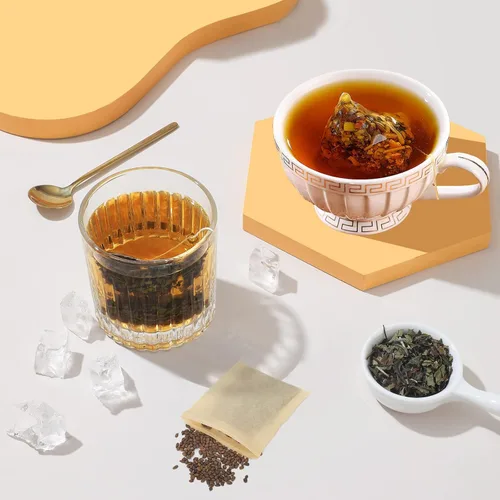 Miniatura 7 de Numola Bolsas de filtro de té sin blanquear para té de hojas sueltas, bolsas de té vacías, papel de filtro de pulpa de madera, bolsa infusora de té