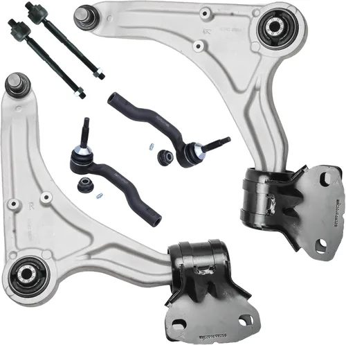 Miniatura 75 de Detroit Axle - Kit de brazos de control de extremo delantero 4WD para Ford 04-08 F-150, 06-08 Lincoln Mark LT, 4 extremos de barra de acoplamiento