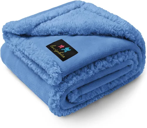 Miniatura 11 de Luciphia - Manta impermeable para mascotas, manta líquida a prueba de orina para perros para sofá, cama, funda protectora reversible de forro polar