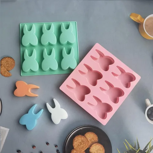 Miniatura 4 de Molde de silicona para dientes con forma de dientes, bandeja para cubitos de hielo, molde de chocolate, molde para dulces, mini molde para jabón