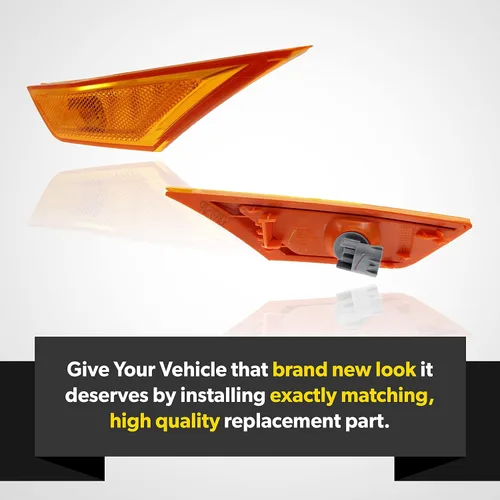 Miniatura 6 de Luz de marcador lateral, halógena, para Honda Civic 2016-2021