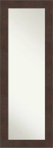 Miniatura 17 de Amanti Art Espejo de pared para puerta, espejo de longitud completa (51.5 x 17.5 pulgadas), espejo estrecho de cuerpo completo para muebles y espejo