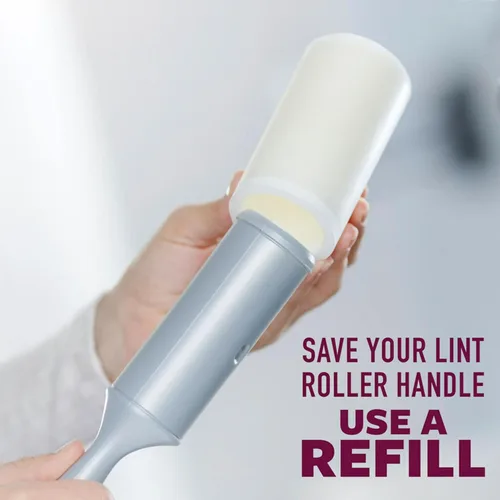 Miniatura 7 de Scotch-Brite Recambios de rodillo de pelusa extra pegajoso para recogida de pelo de mascotas, solo recargas, 50% adhesivo, 4 pulgadas x 36.2 pies