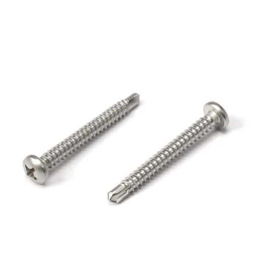 Miniatura 38 de THE CIMPLE CO Tornillo de cabeza hexagonal autorroscante/perforación, tamaño #14, 1 pulgada de longitud, acero inoxidable 410 con cabezal