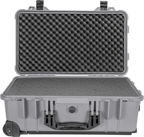 Miniatura 7 de Eylar Estuche rígido de 22 pulgadas con rodillo de mano con espuma Ragar XP Crosslink reconfigurable y reutilizable, impermeable, a prueba de golpes