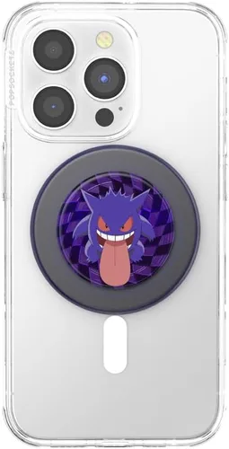 Miniatura 3 de PopSockets PopGrip para MagSafe, agarre magnético y soporte para teléfono, tapa intercambiable, agarre seguro para fundas MagSafe de iPhone, soporte