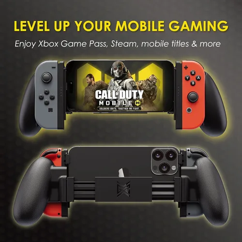 Miniatura 6 de MOBILEGAMINGCORPS MGC PROTEUS Transforming 3-in-1 Grip for Switch Joy-Con, iPhone Mobile Gaming Controller