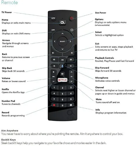Miniatura 5 de Control remoto con Bluetooth, voz y baterías de botón Netflix incluidas